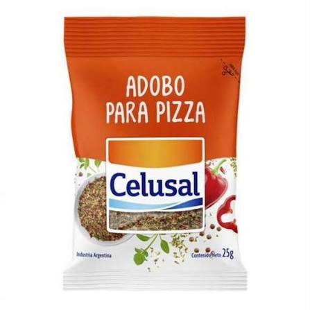 ADOBO PARA PIZZA CELUSAL 25GR